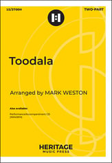 Toodala Two-Part choral sheet music cover